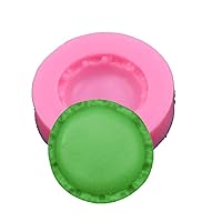 3D Macaroon Silicone Mold, Macaron Hamburger Baking Molds, Perfect for Candle, Muffin, Cake/Cupcake Decorating (1 hole-A)