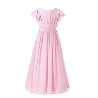 Flower Girl's Dress Prom Party Bridesmaid Dress Long