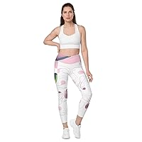 MD Abstractical No 57 Crossover Leggings with Pockets