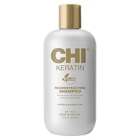 CHI Keratin Reconstructing Shampoo,Gray 12 Fl Oz