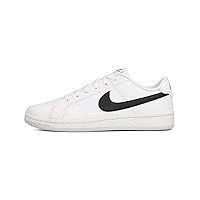 Nike COURT ROYALE 2 NN DH3160 Men's Low Cut Sneakers, Cushioned, Casual, Daily Sports, Walking,, white/black (39)