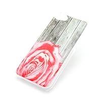 CLEAR Snap On Case IPHONE 5 Plastic Coveræ ROSE WOOD pink floral love hope wooden brown lily red flower
