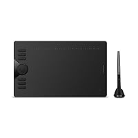 HUION Drawing Tablet HS610 Graphic Tablet with Battery-Free Stylus 8192 Pen Pressure Tilt Function, 10x6.25 Inches Digital Tablet for Animation & Design, Compatible with Windows/Mac/Android