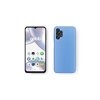 Gabb Phone 3 Pro + Silicone EBlue Case - Smart Phone for Kids & Teens, 32 GB, Black, Samsung, GPS Tracker, No Internet or Social Media, Safe Apps, First Phone, Verizon Network Coverage