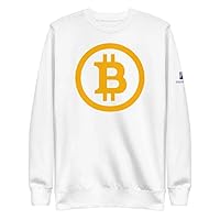 Bitcoin Crypto Sweatshirt Charcoal Heather M