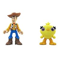 Imaginext Replacement Parts Toy Story Carnival Playset - GBG66 ~ Replacement Figures ~ Woody and Ducky