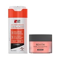 DS LABORATORIES Revita Thickening Hair Pomade & Hair Styling Gel - Matte Pomade for Men & Women with Biotin, Caffeine & Beeswax & Hair Gel for Men & Women, Ginseng & Zinc Hair Thickening Products