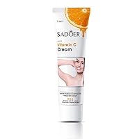 Body Cream Skin Moisturizer for Private Parts, Intimate Areas and Bikini Area, Suitable for Neck, Armpit, Underarm, Elbow, Inner Thigh and Knee