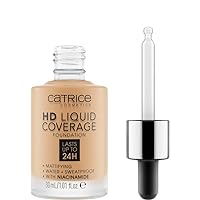 Catrice | HD Liquid Coverage Foundation | High & Natural Coverage | Vegan & Cruelty Free (035 | Natural Beige)