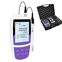 Sodium Ion Meters Na Ion Concentration Meter Counter for Testing Sodium Ion with Range 0.002 to 69000 ppm Accuracy ±0.5% F.S. Automatic Temperature Compensation Function