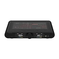 Topping DX9 15th Anniversary DAC&Headphone Amplifier AK4499EQ Hi-Res Audio Support LDAC with Remote Control Decoder (Black)
