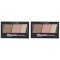 Maybelline Master Contour Face Contouring Kit, Light to Medium, 1 Count (Pack of 2)