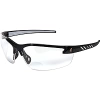 Edge DZ111-2.0-G2 Zorge G2 Wrap-Around Safety Glasses, 2.0 Magnification, Anti-Scratch, Non-Slip, UV 400, Military Grade, ANSI/ISEA & MCEPS, 5.04