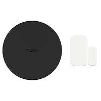 Smart Hub M2 Plus Aqara Door and Window Sensor, Zigbee Connection, Alarm System, Remote Monitor and Control, Smart Home Automation