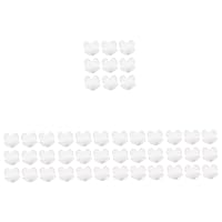 BESTOYARD 1000 Pcs Chocolate Tray Cup Cake Holders Candy Decor Truffle Trays Truffle Liners Square Chocolates Wrapper Strawberry Cupcake Liners Parchment Baking White Paper Bride Mini