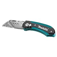Makita Quick Change Folding Utility Knife with 10 Blades