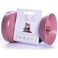 Dripstik No Mess Ice Cream Cone & Frozen Treat Holder Also Makes Ice Pops (Pink)