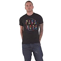 Paramore T Shirt Spiral Band Logo Official Unisex Black