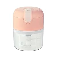 Kitchen Portable Mini Food Processor battery charrged by Acquain (Pink)