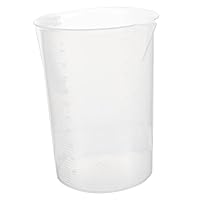 Measuring Cup Measuring Fuel Oil Clear Milk Frothing Cup Measure Jugs Measuring Scale Cup Measurement Pitcher Jar Mugs Cups Clear Graduated Cup Plastic Container High re-usable