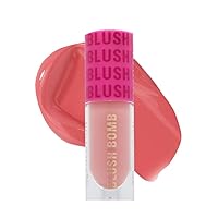 Revolution Beauty, Blush Bomb Cream Blusher, Lightweight Makeup & Creamy Formula for a Dewy Finish, Enriched with Vitamin E, Dolly Rose, 0.15 Fl. Oz.