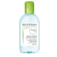 Bioderma - Sébium H2O - Micellar Water - Facial Cleanser and Makeup Remover - Face Cleanser for Combination to Oily Skin