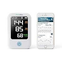 Welch Allyn H-BP100SBP Home Series 1700 Blood Pressure Monitor and Upper Arm Cuff, Clinical-grade Technology and Easy Bluetooth Smartphone Connectivity