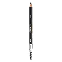 Arches & Halos Precision Brow Shaping Pencil - Dual Ended Wood Pencil - Buildable, Pigmented, Precise Brow Color - Vegan and Cruelty Free Makeup -Charcoal, 0.07 oz