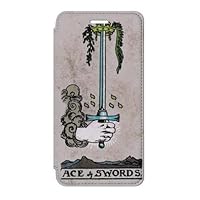 RW2482 Tarot Card Ace of Swords Flip Case Cover for iPhone 7
