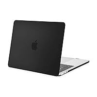 Black Frosted Rubberized Matte Hard Shell Case Cover See Through for Apple MacBook Pro 13 with Touch Bar Fits Touch ID May Chen Neswest MacBook Pro 13 Inch case 2020 Release Model A2289 A2251 