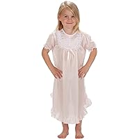 Laura Dare Little Girls Short Sleeve PJ Nightgown
