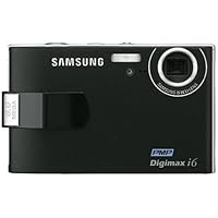 Samsung Digimax i6 6MP Digital Camera with 3x Optical Zoom (Black)