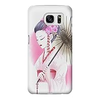 R2579 Japanese Traditional Geisha Kimono Case Cover for Samsung Galaxy S7