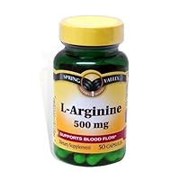 50 Capsules 500 Mg Ea. L-Arginine