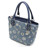 Savoy SM16741202 Handbag, Blue, blue