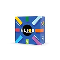 Elios Board Game - an Abstract Wooden Challenge to Test Your Strategy! Fun Family Game for Kids & Adults, Ages 7+, 2-4 Players, 15 Minute Playtime, Made by Helvetiq