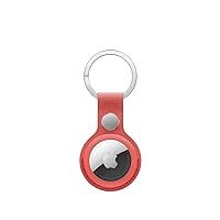Apple AirTag FineWoven Key Ring - Coral, Holder Only