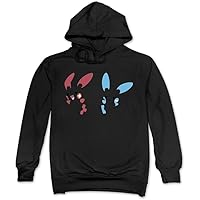 181 Men Women Fashions with Ppular logo on chest Hooded Sweatshirt