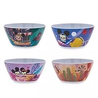 Disney Theme Park Merchandise Joey Chou Home Goods Attractions Bowl Set of 4