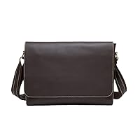 Men's Crazy Horse Leather Briefcases Laptop Bag Office Bags Messenger Bags Leather Computer Bags