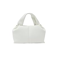 Women Satchel Purse Leather Dumpling Tote Bag Cloud Clutch Cloud Handbag Shoulder Bag With Removable Adjustable Straps