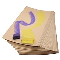 UART Sanded Pastel Paper Pad - 400 Grit, 9 inch x 12 inch, 10 Sheets, Dark