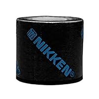 Nikken 1 Black DUK Dynamic Underlayer Kinetic Tape (19126) - Produces Warmth from Natural Energy - Helps Reduce Tissue Pressure and Provide Comforts To Stress Muscle and Joints, Sticks for Days