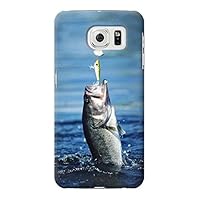 R1594 Bass Fishing Case Cover for Samsung Galaxy S7 Edge