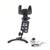 HTTMT ACM-K8464+ACM-PH Motorcycle Camera/GPS/Cell Phone/Radar Tank Mount With Holder Compatible with Kawasak Motorcycles - All years with traditional gas caps