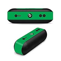 MightySkins Skin Compatible with Beats by Dr. Dre Pill Plus - Solid Green | Protective, Durable, and Unique Vinyl Decal wrap Cover | Easy to Apply, Remove, and Change Styles | Made in The USA