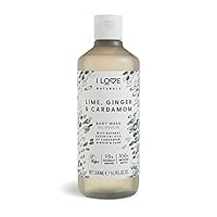 I Love Naturals Lime, Ginger & Cardamon Body Wash, Natural Oils Of Cardamon, Ginger & Sage, Formulated Using Essential Oils For Silky Smooth Skin, 500ml