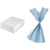 Avalon Papers Medical Patient Drape Sheet (Pack of 100) and TIDI Standard Gown (Pack of 50) - Medical Supplies