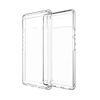 Gear4 ZAGG Crystal Palace Clear Case with Advanced Impact Protection [ Approved by D3O ], Slim, Tough Design for Google Pixel 6a – Clear