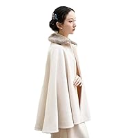 Winter Coats Chinese Daily Warp Women National Warm Shawel Cloak